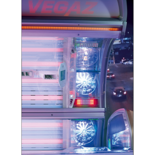 Горизонтальный солярий "Luxura VEGAZ 8200 HIGHBRID"